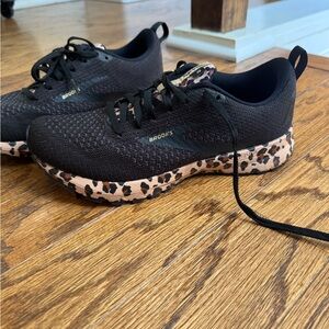 Brooks Women's Black Leopard Running Shoes